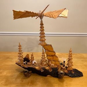 German Wooden Christmas Advent Pyramid